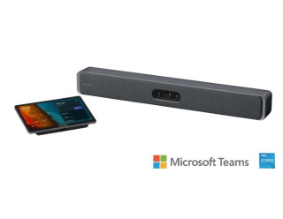 MAXHUB XBar W70 Kit for Microsoft Teams Rooms, includes one Windows 11 IoT OS XBar W70 Videobar and one TCP31T Touch Console